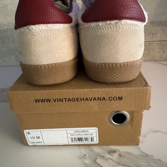 Vintage Havana Dreamer Faux Shearling and Leather/Suede Sneakers - Picture 14 of 15